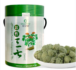 特級凍干三七花120g精選云南文山GAP認(rèn)證三七花正品